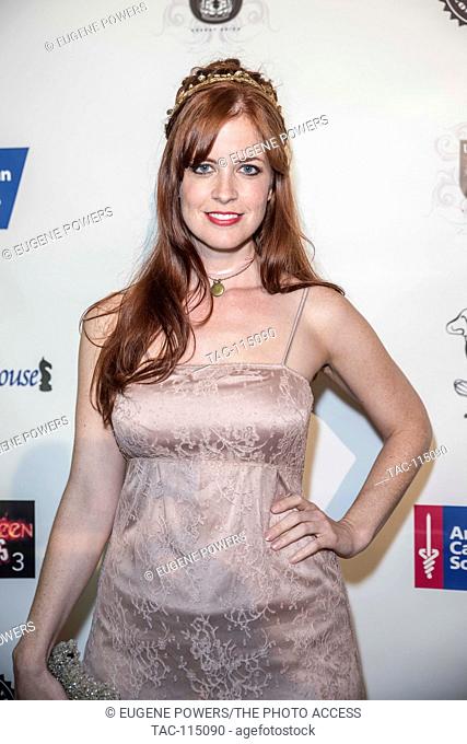 Heidi Cox arrives at Halloween Hotness 3 in 3D: Heroes and Villains? at The Reserve , Los Angeles, CA
