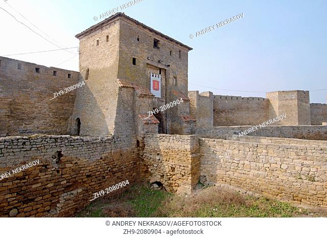 The main gate, Akkerman fortress (white rock, white fortress), Belgorod-Dnestrovskiy , Ukraine, Eastern Europe