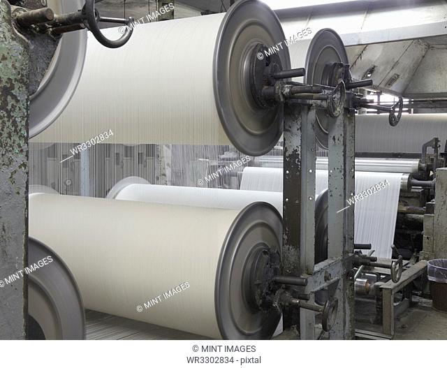 Flax Canvas Manufacturing Machine