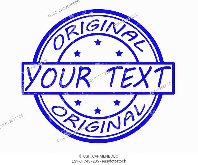 Your original text