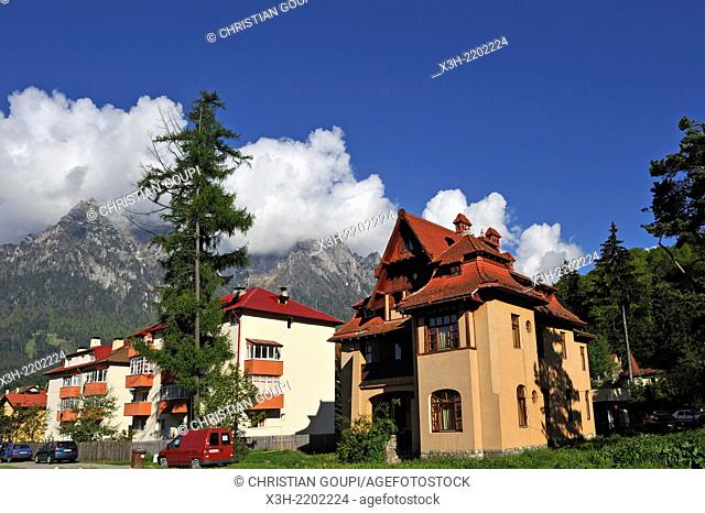 mountain resort of Sinaia, Wallachia region, Romania, Southeastern and Central Europe