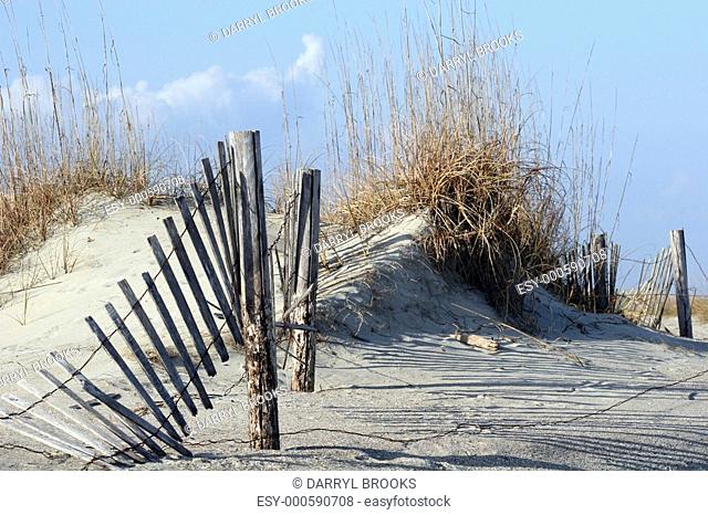 Fence in Dunes