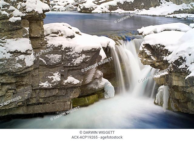 Elbow Falls, Elbow River, Kananaskis Country, Alberta, Canada