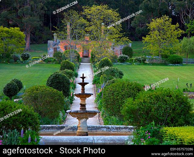 Port Arthur in Tasmania With a Grand English Garden Part of Australia History and Tourism Port Arthur is one of Australia's most significant heritage areas and...