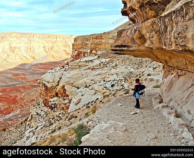 Desert Trail - Havasupai Indian Reservation in Grand Canyon, Arizona