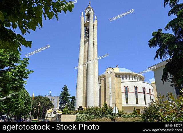 Orthodox Resurrection Cathedral, Cathedral of the Resurrection of Christ, Tirana, Katedralja e Ringjalljës së Krishtit, Albania, Europe