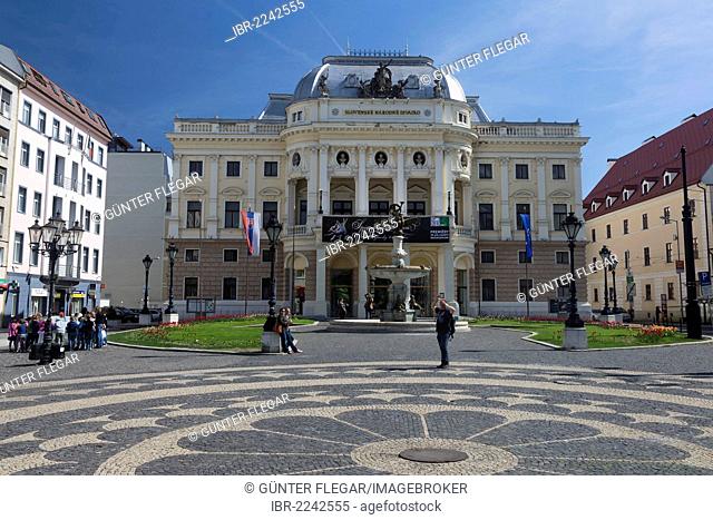 Slovak National Theatre, old building, Bratislava, Slovak Republic, Europe