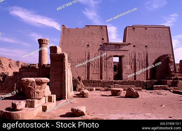 Edfu, Horus-Temple - West Thebes, Egypt