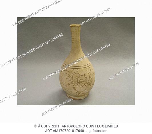 Vase, Song dynasty (960â€“1279), China, Stoneware (Jizhou ware), H. 9 in. (22.9 cm), Ceramics