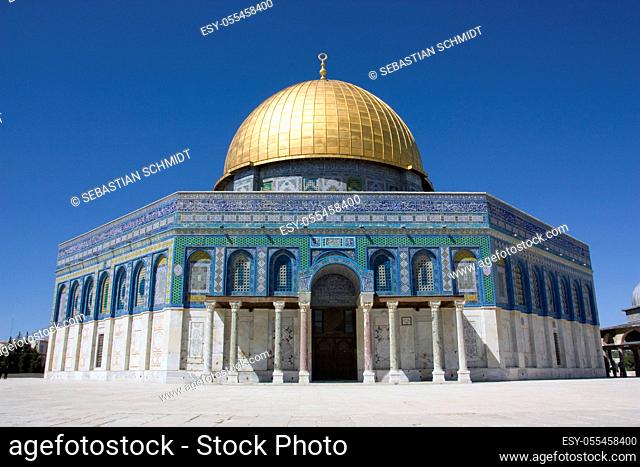 temple mount, dome of the rock, jerusalem