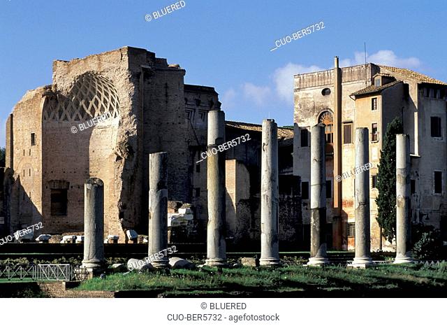 venus temple and rome, rome, italy