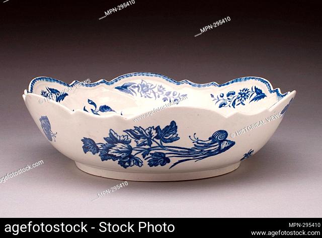 Author: Worcester Royal Porcelain Company. Bowl - About 1760/70 - Worcester Porcelain Factory Worcester, England, founded 1751