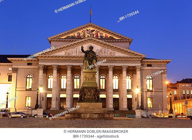 National Theatre Munich, Bavarian State Opera, Munich, Bavaria, Germany, Europe
