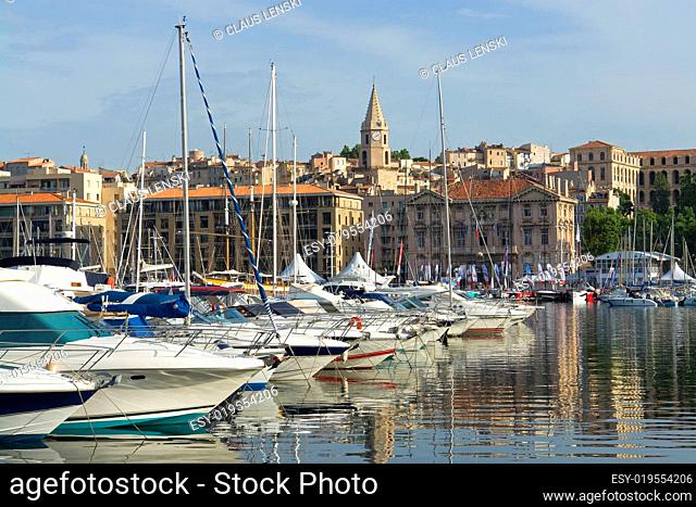 Am Vieux Port in Marseille
