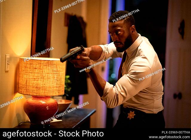Aldis Hodge as James Lanier in ""The Invisible Man, "" written and directed by Leigh Whannell. Photo Credit: Mark Rogers / Universal Studios / The Hollywood...
