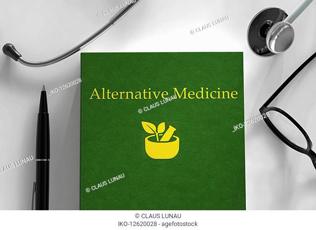 Medical book about alternative medicine
