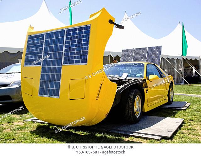 Solar powered electric vehicle