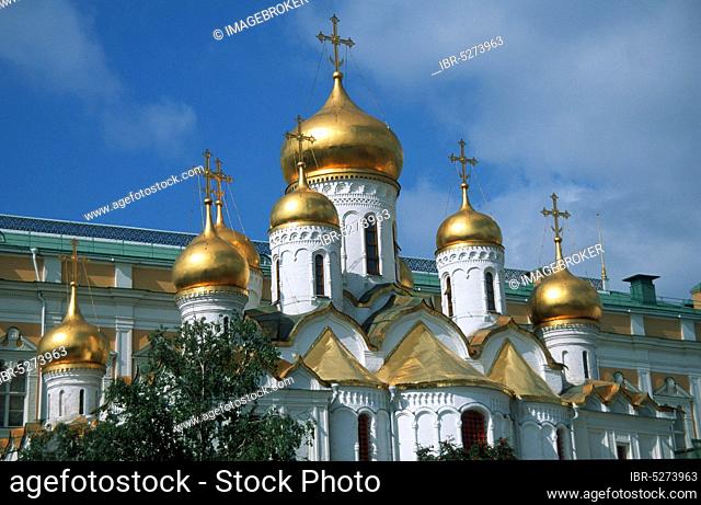 Cathedral of the Annunciation, Blagovestchensky Cathedral, Kremlin, Moscow, Russia, Europe