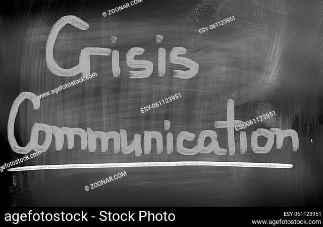 Crisis Communication Concept