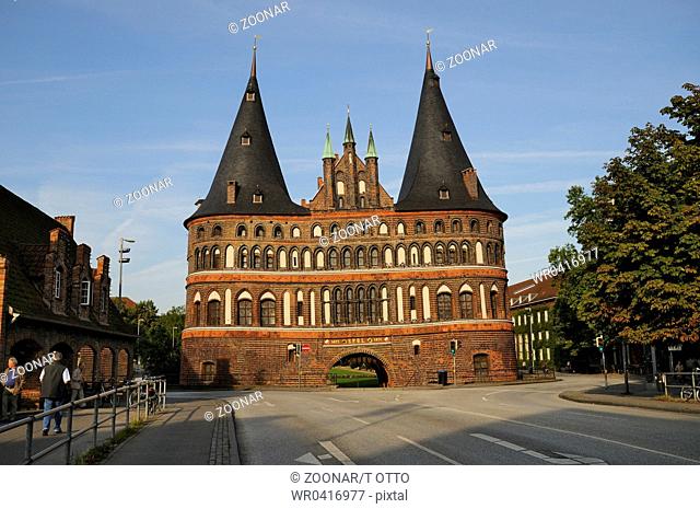 Luebeck, Germany, Historic Holstentor