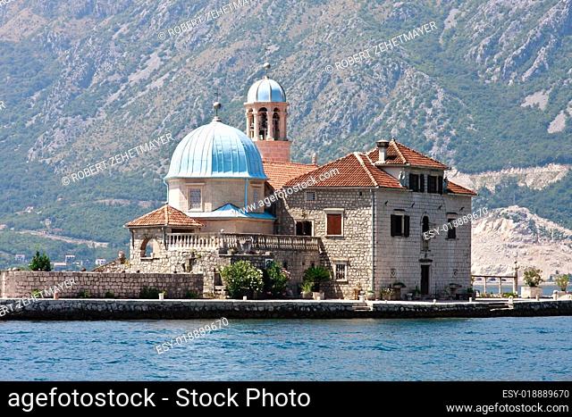 Our lady of the Rock, Perast, Kotor Bay, Montegro