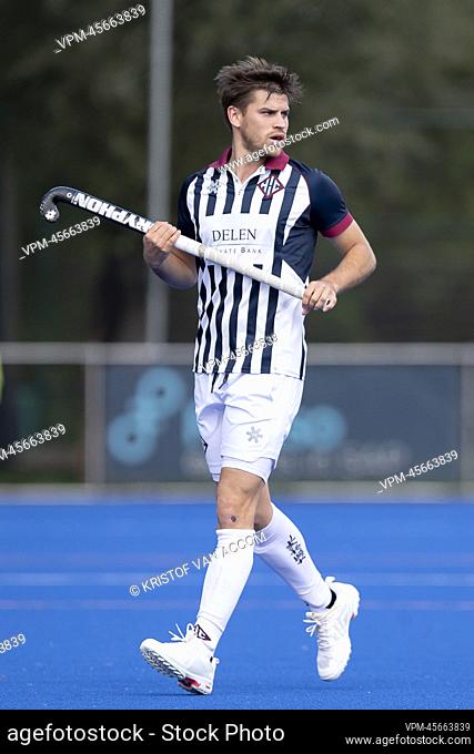 Herakles' Ignacio Nepote pictured during a hockey game between Royal Herakles Hockey Club and Royal Hockey Club Leuven, Sunday 25 September 2022 in Lier