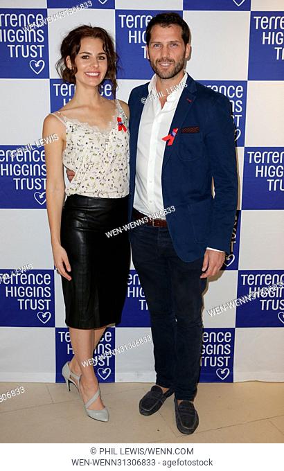 Guests attend the Terrence Higgins Trust annual auction in support of HIV and AIDS charity Featuring: Olivia Chenery, James Lees-Taylor Where: London