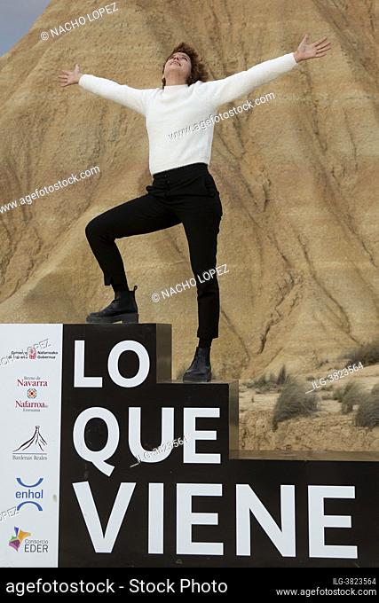 Maria Perez Sanz attends to Karen premiere during the Lo que viene Film Festiva May 13, 2021 in Bardenas Reales, Spain Navarra, Spain