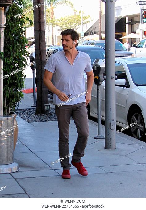 Pedro Pascal spotted out to lunch in Beverly Hills Featuring: Pedro Pascal Where: Los Angeles, California, United States When: 07 Aug 2015 Credit: WENN