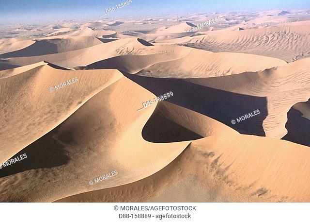 Sossusvlei sand dunes, Namib desert. Namibia
