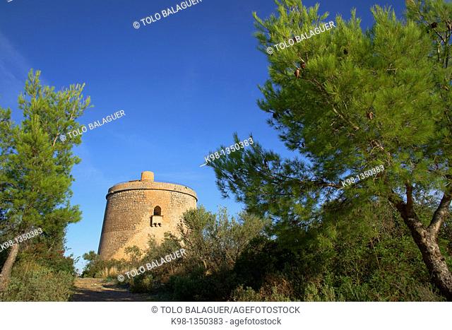 Torre Picada, XVII century, Puerto de Soller, Sierra de Tramuntana, Mallorca Balearic Islands Spain
