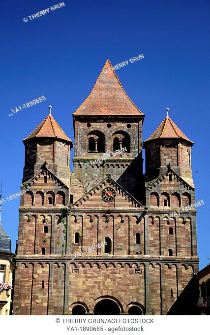 Marmoutier Saint Etienne abbey, Bas Rhin, Alsace, France