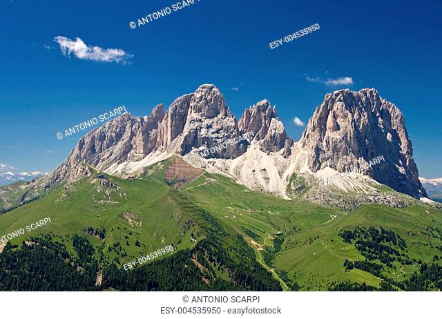 Sassolungo mountain