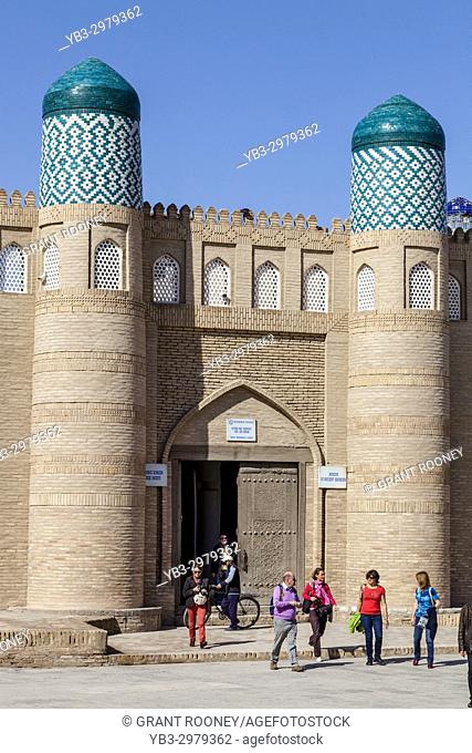 The Entrance To The Kunya Ark Fortress, Khiva, Uzbekistan