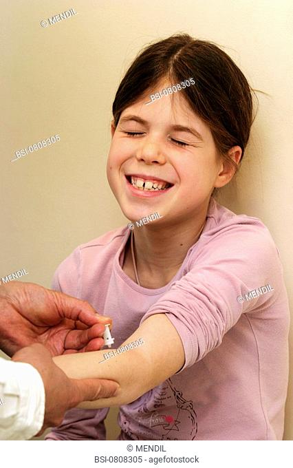 VACCINATING A CHILD<BR>Models