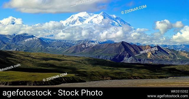 Der Mount Denali in Alaska