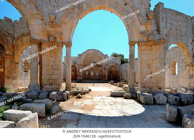 Ruins of the Church of Saint Simeon Stylites, Syria