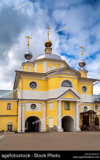 Gateway Church of the Transfiguration in Shartoma Monastery, Russia
