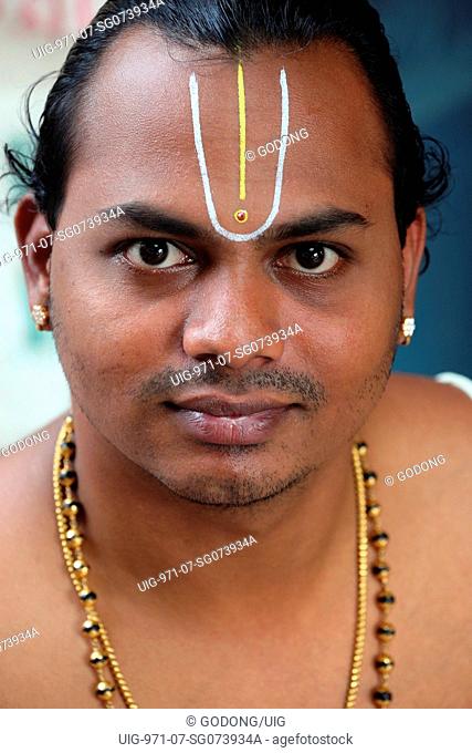 A Rajasthani man with his earring Stock Photo  Alamy
