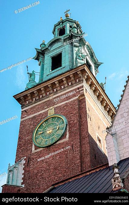 Sigismund Tower and Clock in Krakow