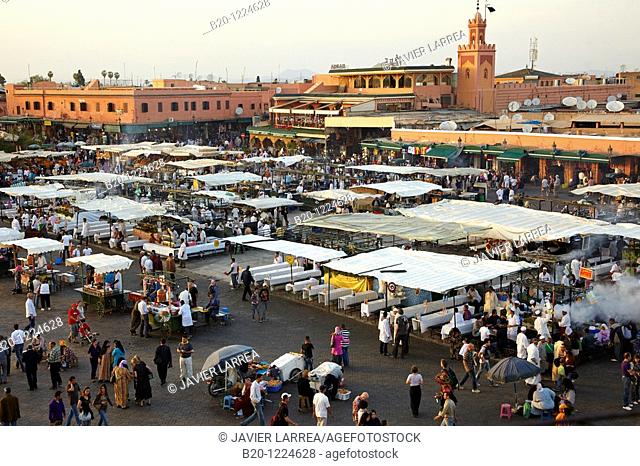 Djemaa El Fna Square, Marrakech, High Atlas, Morocco