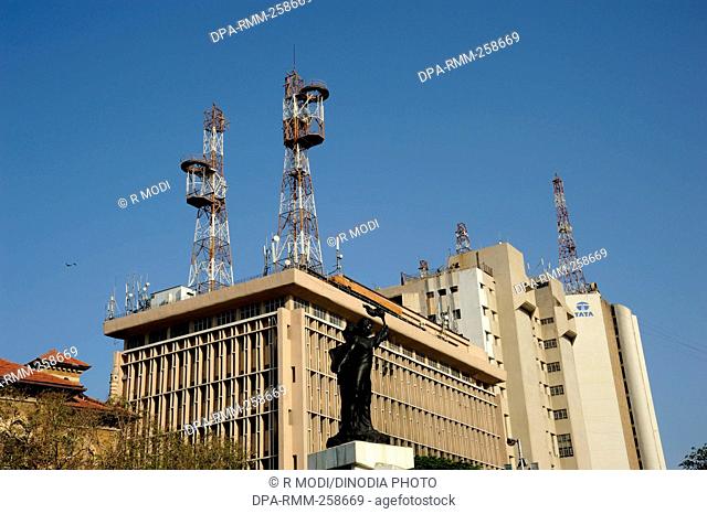 tata communication and telephone exchange building, mumbai, maharashtra, India, Asia