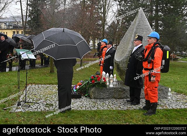 A commemorative act to 13 miners, including 12 Poles, who died in a methane explosion in the CSM coal mine in Stonava near Karvina five years ago