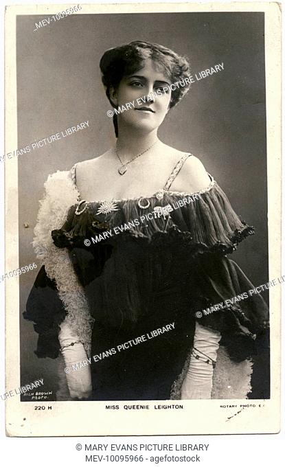 Queenie Leighton, (1874 – 1943), Actress