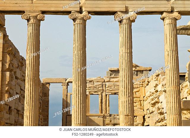 Erecteion Temple, Acropolis Athens, Greece