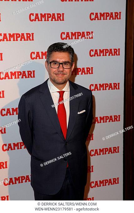 The iconic red, Italian liqueur, Campari, is hosts an exclusive red carpet to celebrate the unveiling of the coveted 2016 Campari Calendar featuring this year’s...