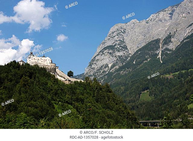 Fortress Hohenwerfen, Castle, Werfen, Country Salzburg, Austria