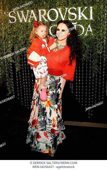 Swarovski x CFDA Celebrates the 2018 Emerging Talent Cocktails Held at the DUMBO HOUSE Featuring: Stacey Bendet Where: New York, New York