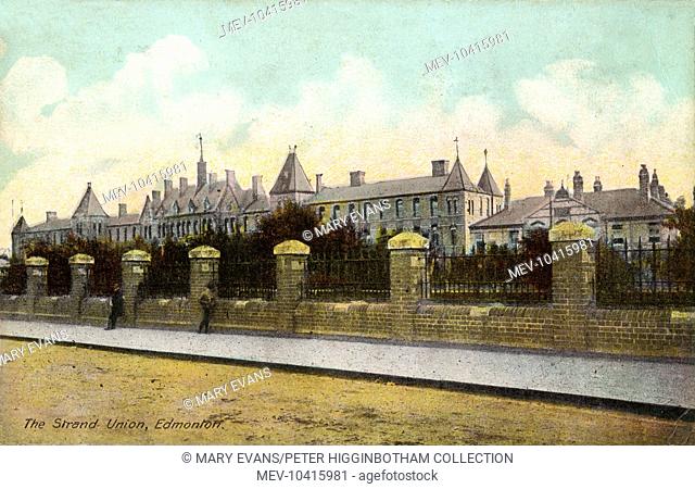 The Strand Union's workhouse at Edmonton, North London, opened in 1870. The Strand Union was located in Central London