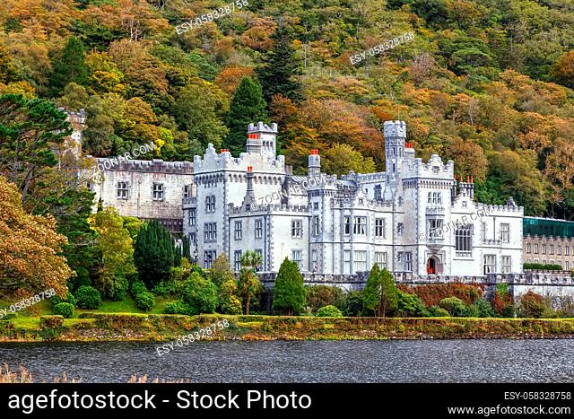 Kylemore Abbey is a Benedictine monastery founded in 1920 on the grounds of Kylemore Castle, County Galway, Ireland